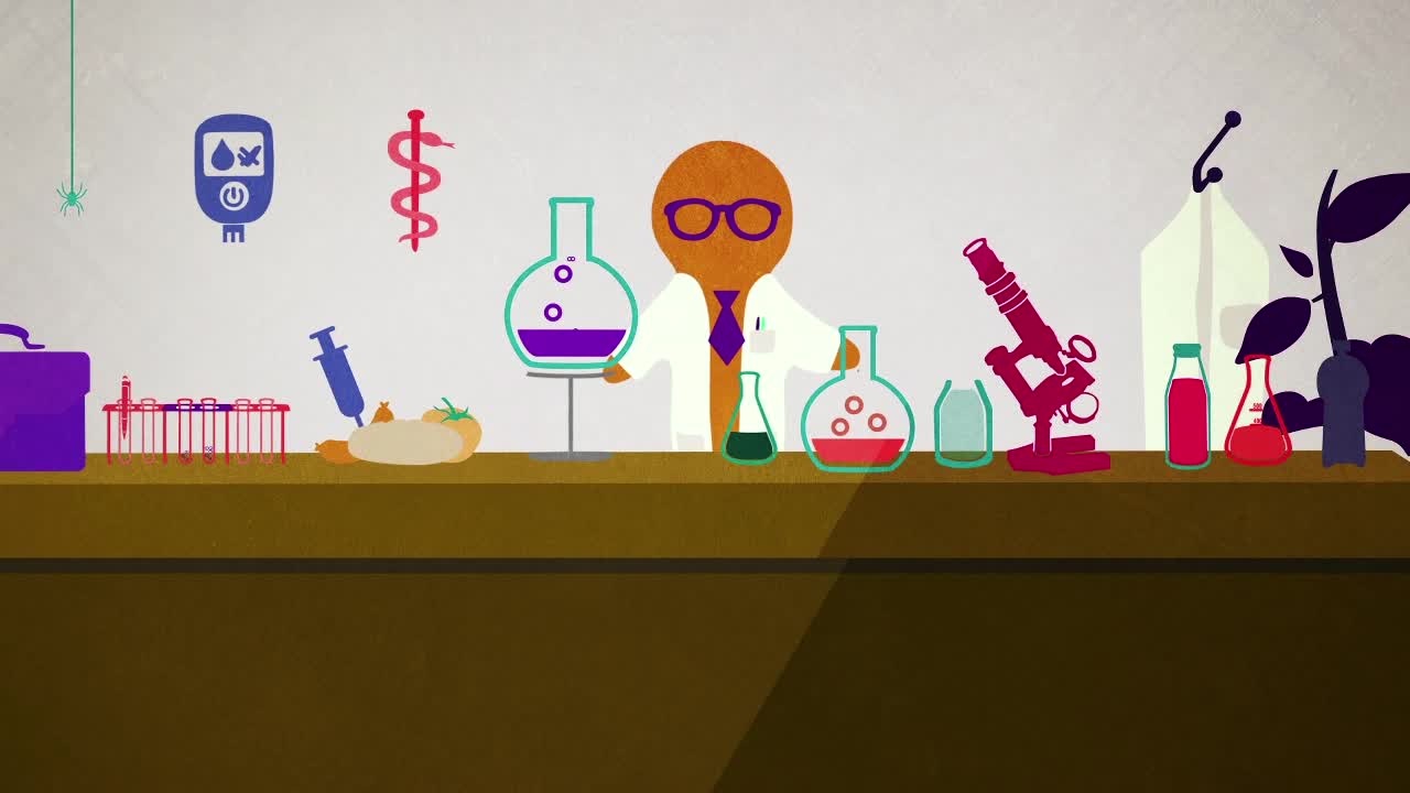 Cibles aux Médicaments (2014) - Il existe de nombreuses façons de dispenser des médicaments dans l’organisme, dans un but ciblé et spécifique. Jusqu’à présent, on a pu identifier environ 500 structures moléculaires servant de cibles aux médicaments. 