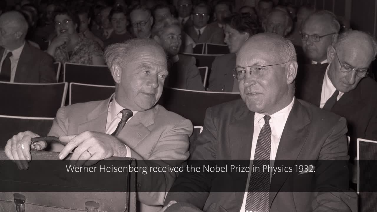 Werner Heisenberg (1955) - Plans for a German Reactor (German Presentation)