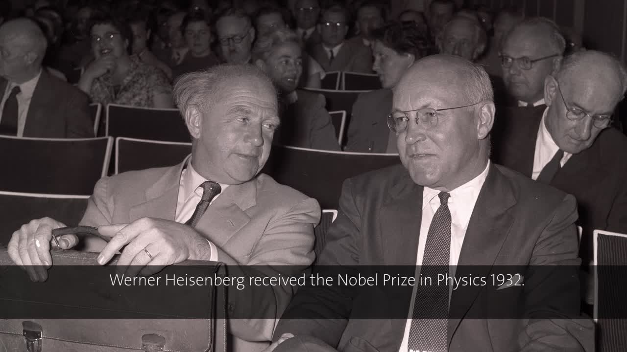 Werner Heisenberg (1955) - Plans for a German reactor (German presentation)