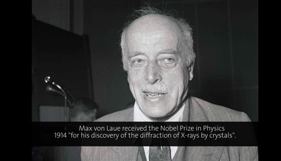 Max von Laue (1953) - X-ray interferences (German presentation)