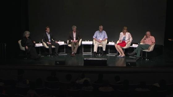 Panel Discussion (2013) - 'Why Communicate?'  (Host: Adam Smith; participating panelists: Kobilka, Kroto, Yonath, Lugger, Engelke)
