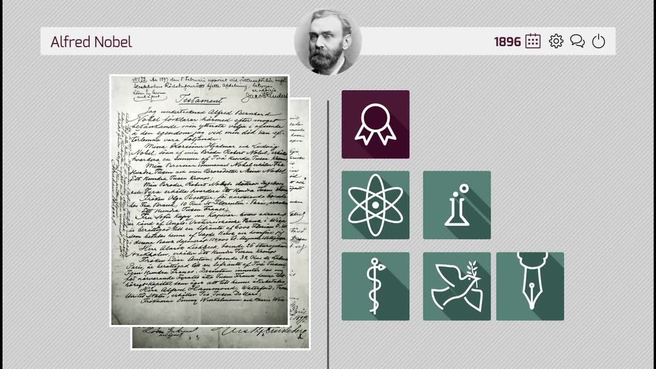 Alfred Nobel  (2014) - Wer war dieser Mann, der die Waffentechnik revolutionierte und doch ein gespanntes Verhältnis zum Krieg hatte? 