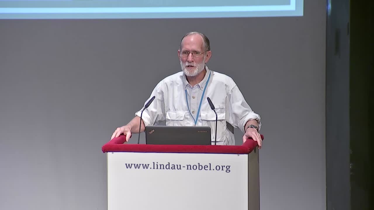 Peter Agre (2015) - Aquaporin Water Channels – From Atomic Structure to Malaria