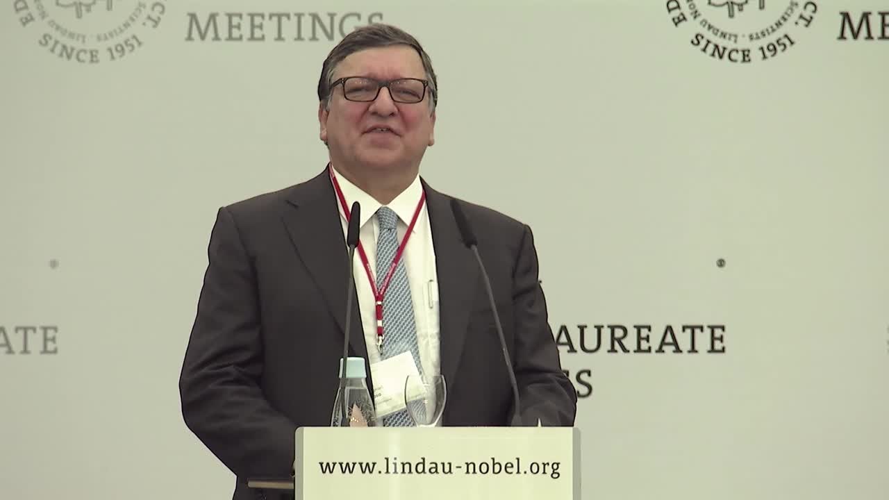 JUBILEE TOAST BY JOSÉ MANUEL BARROSO  (2015) - The former President of the European Commission honouring 65 years of Lindau Nobel Laureate Meetings