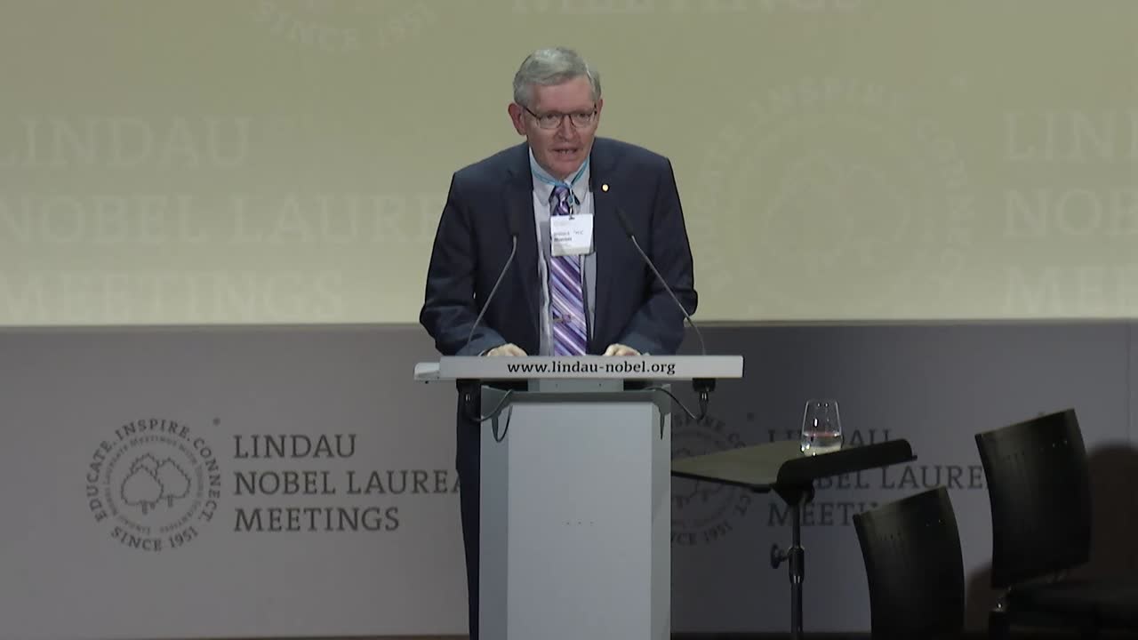 KEYNOTE: SCIENCE AS AN INSURANCE POLICY AGAINST THE RISKS OF CLIMATE CHANGE (2017) - Speech by Steven Chu, delivered by William Moerner at the 67th Lindau Meeting