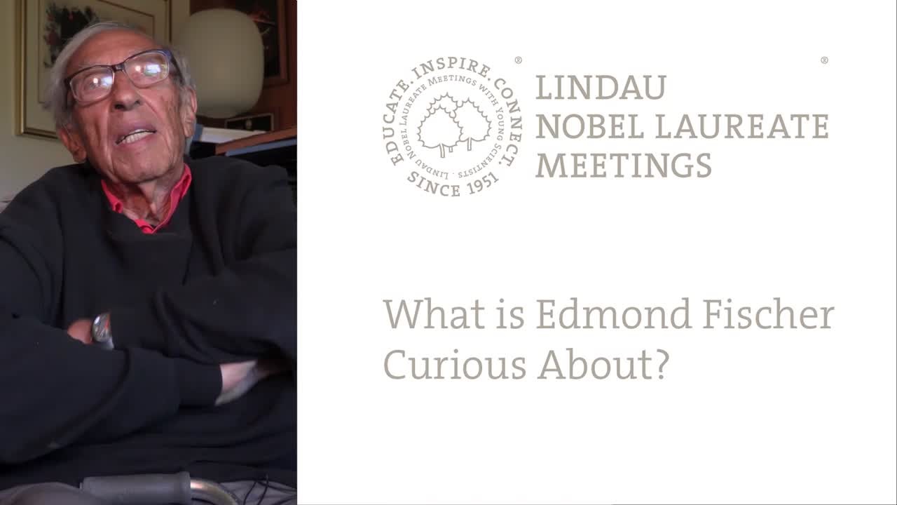 What is Edmond Fischer Curious About (2020) - Eddy Fischer elaborates about what he is curious and why he likes the Lindau Meetings so much.
