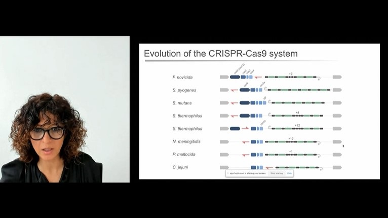  CRISPR-Cas9: Transforming Life Sciences With Bacteria (2021) - Emmanuelle Charpentier; Moderator: Wolfgang Lubitz