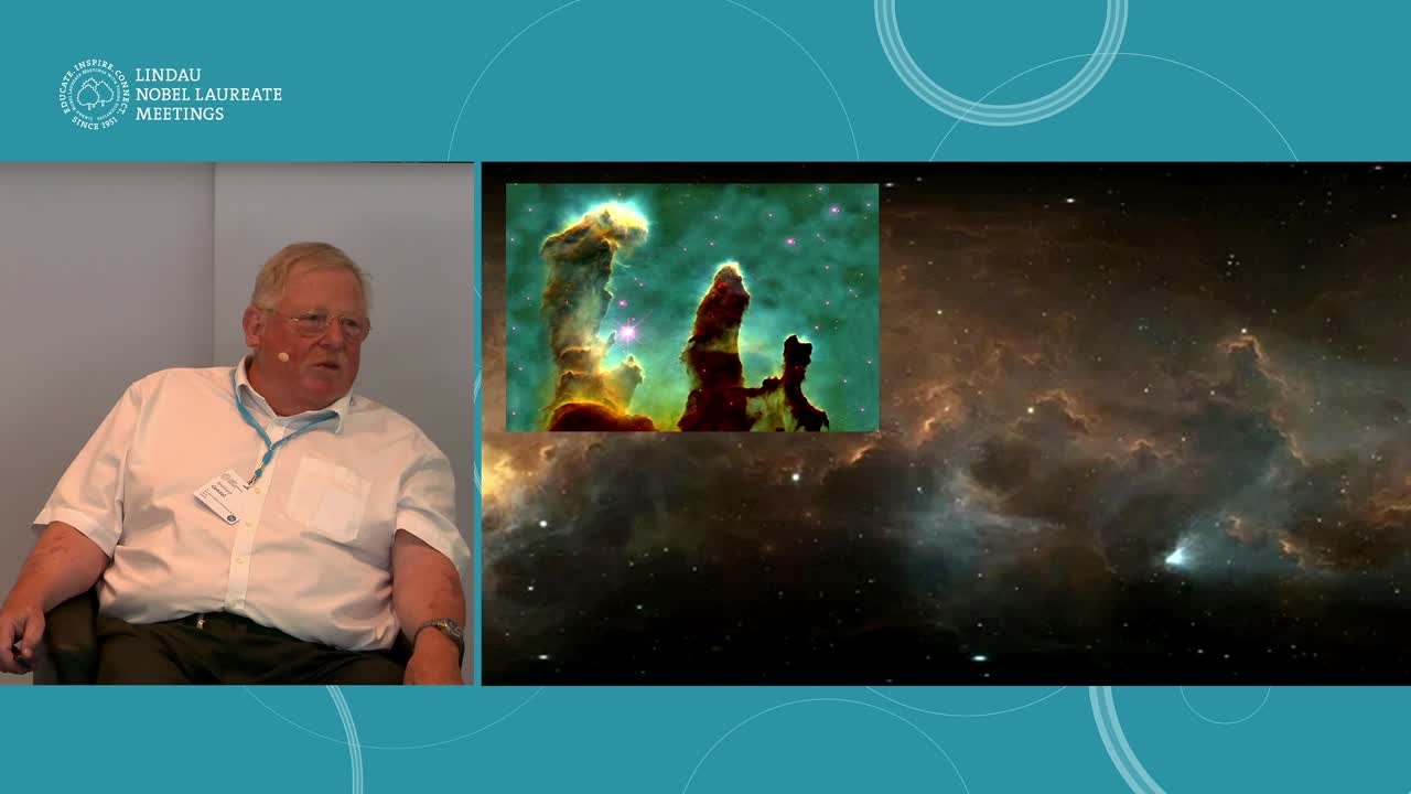 Reinhard Genzel; Moderator: Heiner Linke (2025) - Molecules, Stars, and Galaxies