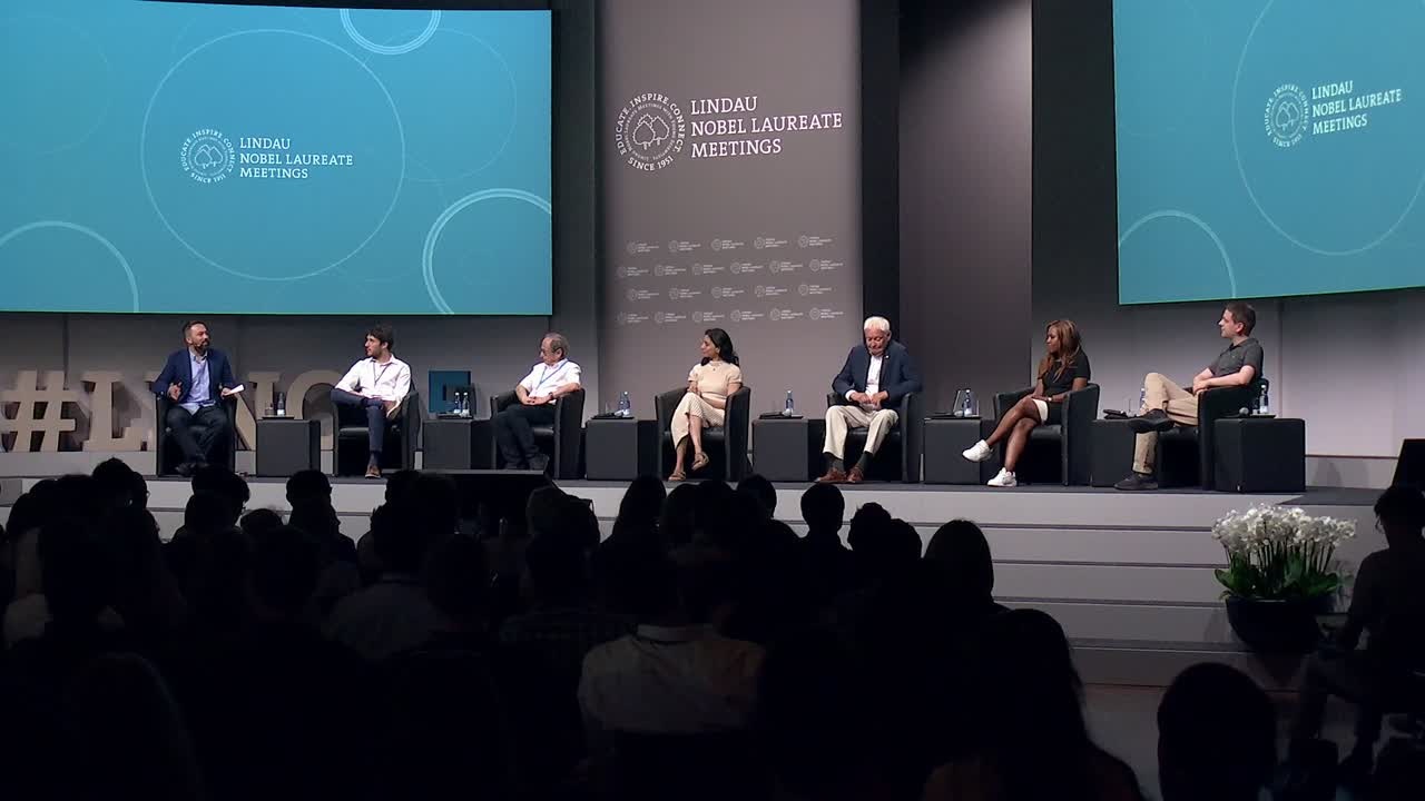Artificial Intelligence in Chemistry: How Is AI Changing the Game? (2025) - Anima Anandkumar, Danielle Belgrave, Joachim Frank, John M. Jumper, Michael Levitt, Francisco Martins; Moderator: Derek Muller