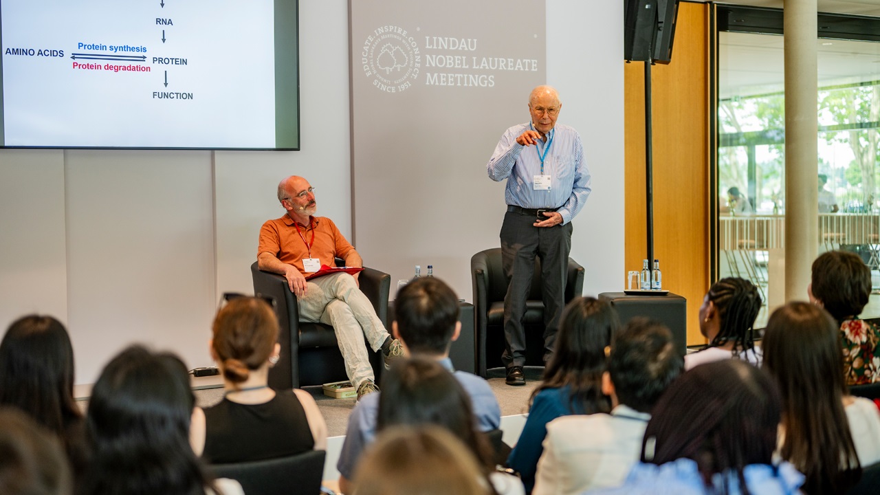 Avram Hershko; Moderator: Peter Brzezinski (2025) - Some Lessons From My Life in Science