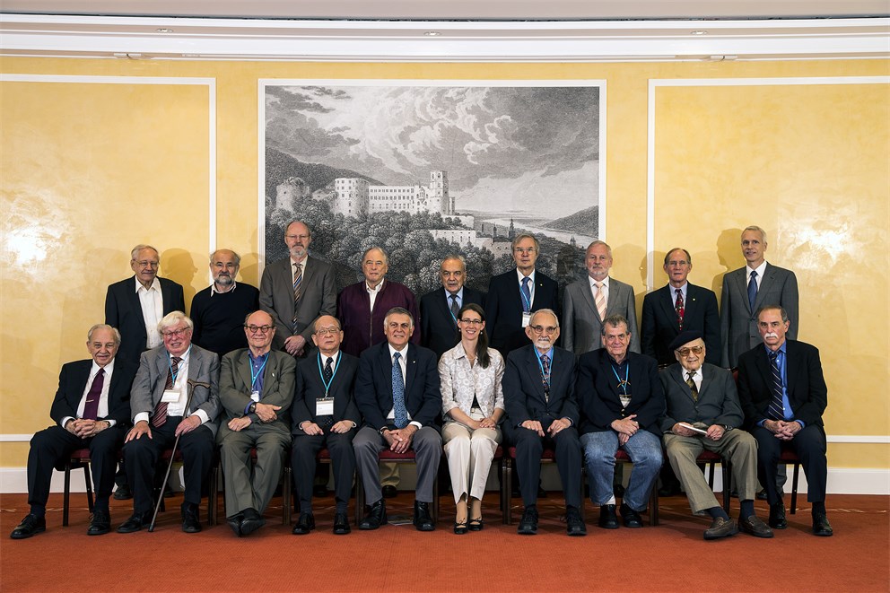 Official group photo of the assembled Laureates of the 63rd Nobel Laureate Meeting.