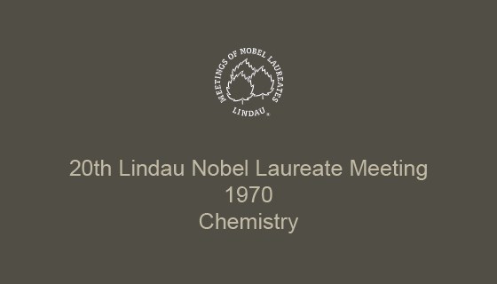 20th Lindau Nobel Laureate Meeting (1970)