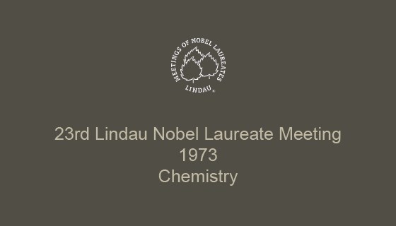 23rd Lindau Nobel Laureate Meeting (1973)