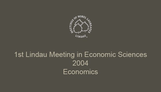 1st Lindau Meeting on Economic Sciences (2004)