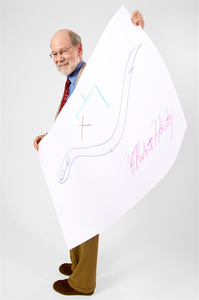 Robert Horvitz' Schets van de Wetenschap' Sketch of Science