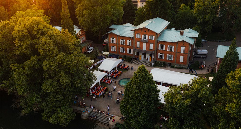 Aerial view on Grill & Chill at #LINO19 