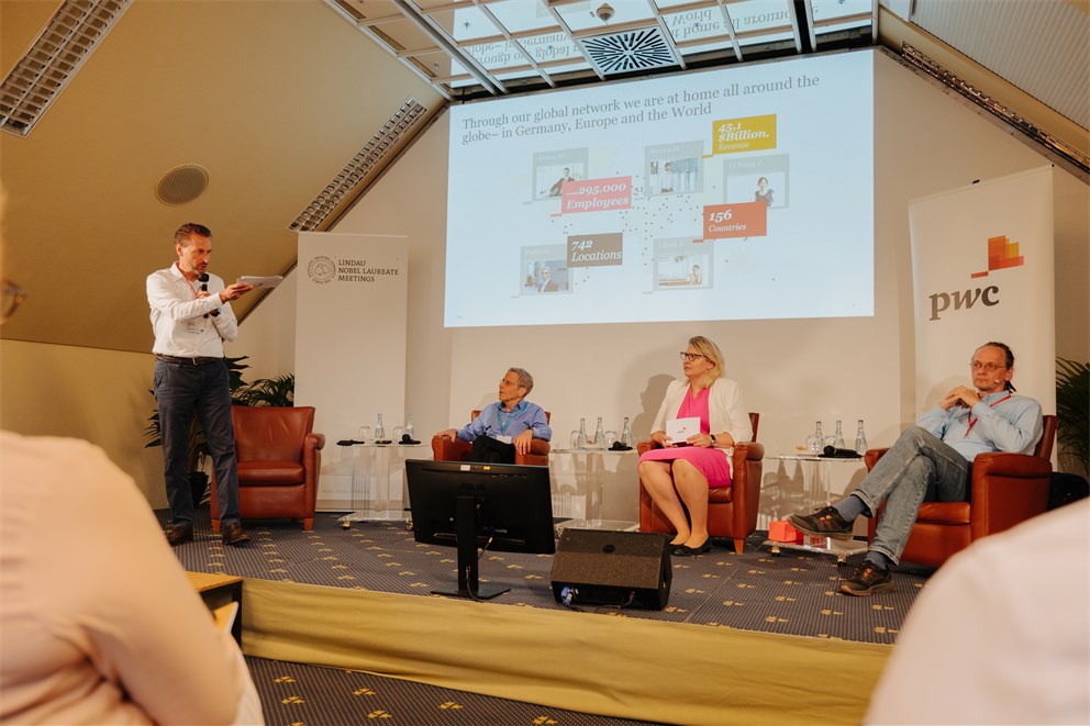 Partner Event hosted by PriceWaterhouseCoopers at the 7th Lindau Meeting on Economic Sciences.