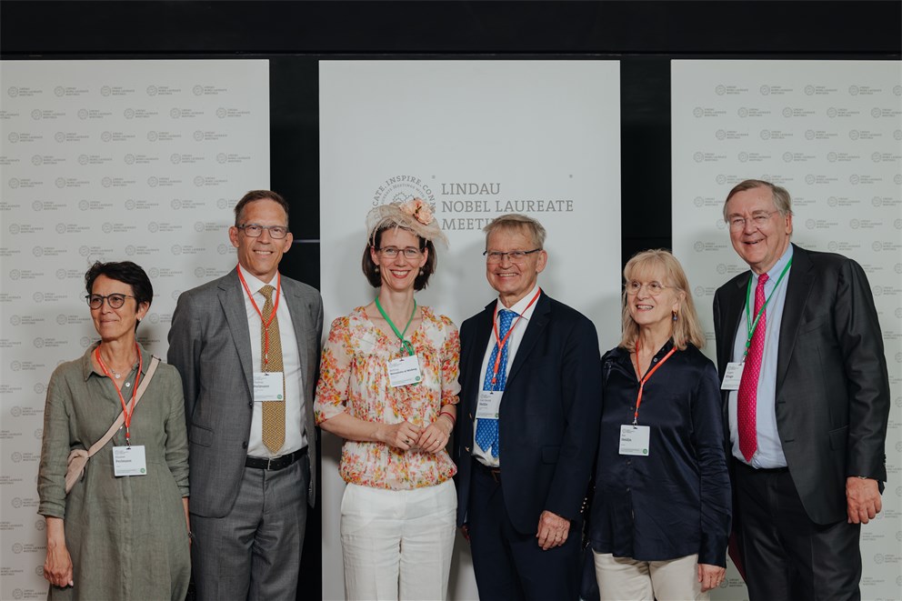 Opening Ceremony with Thomas Perlmann, Countess Bettina Bernadotte, Carl Henrik-Heldin, Jürgen Kluge and their partners