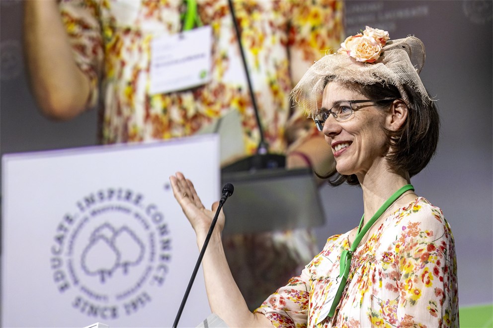 Countess Bettina Bernadotte opening the 72nd Lindau Nobel Laureate Meeting