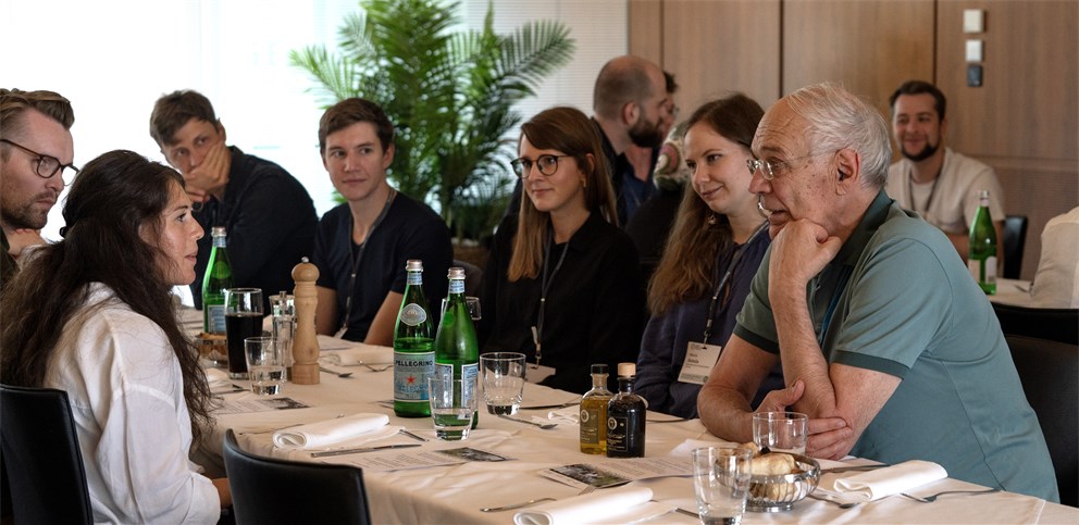 Bert Sakmann and Young Scientists