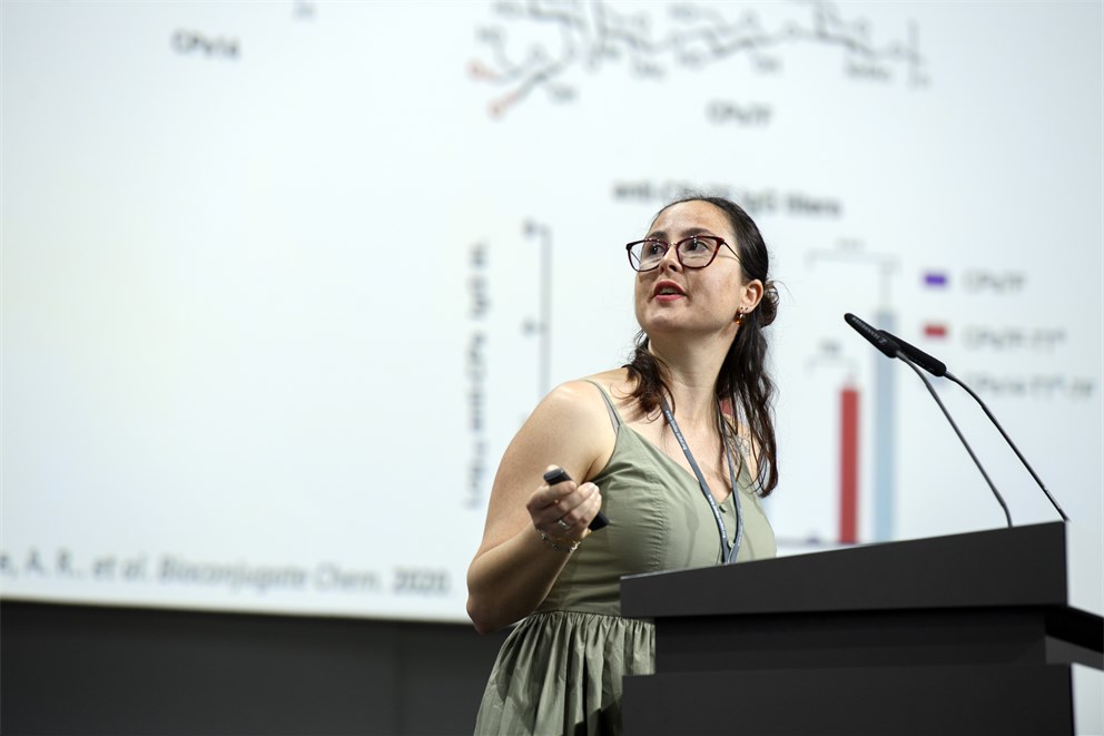 Young Scientist presenting at Next Gen Science