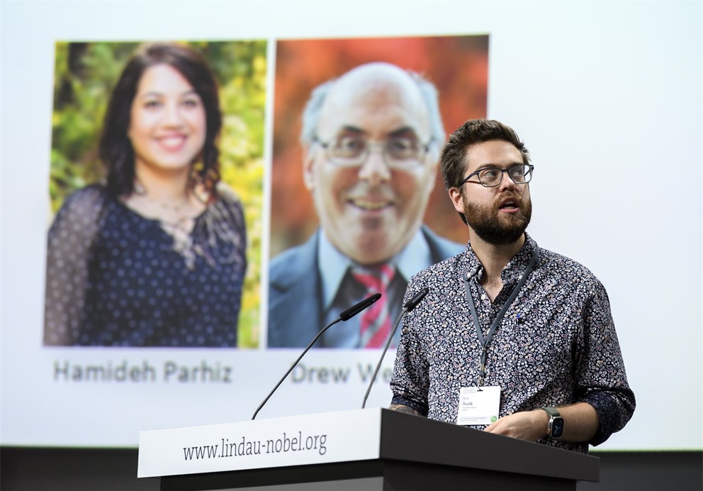 Young Scientist presenting at Next Gen Science