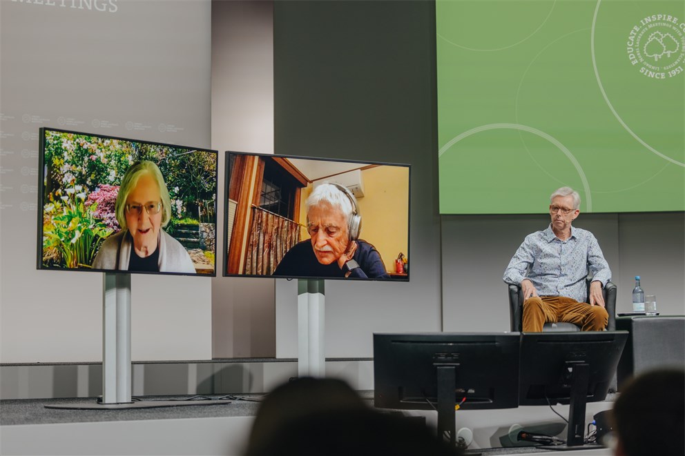 Agora Talk with Elizabeth Blackburn and Leland Hartwell