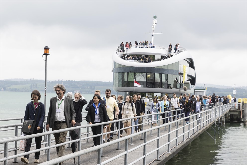 Arrival on Mainau Island