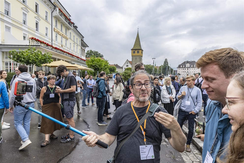 Arrival in Lindau from Mainau Island