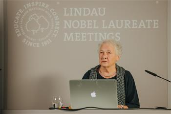 Christiane Nüsslein-Volhard - Christiane Nüsslein-Volhard during her agora talk 'Animal Beauty'. 